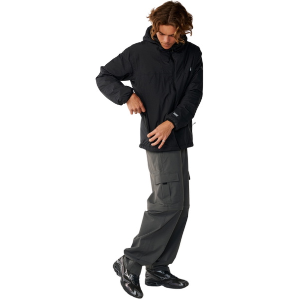 2026 Rip Curl Mens S-Series Packable Puffer Jacket 02OMJA - Black